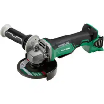 Toolstation Hikoki g18dbal 18v li-ion cordless brushless 115mm angle grinder body only offer