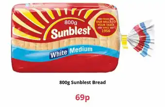 800 g sunblest bread