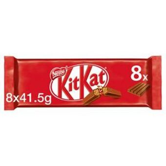 Sainsbury's Kit kat 4 finger milk chocolate bar multipack x8 41.5g offer