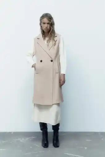 ZARA Long waistcoat offer