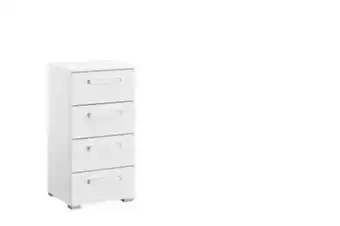 Bensons for Beds Lazio 4 drawer narrow chest of drawers offer