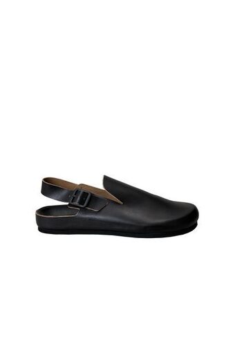 ZARA Leather clogs offer