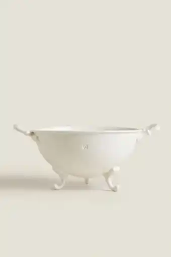ZARA Porcelain salad bowl with number detail offer