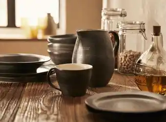 ZARA Spiral stoneware tableware offer