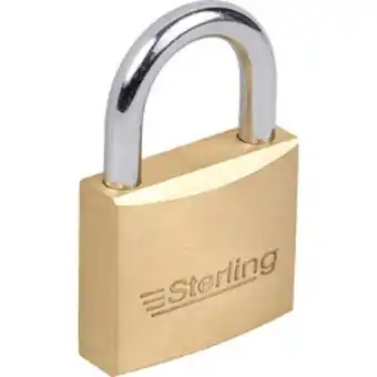 Toolstation Defender brass padlock 20mm offer