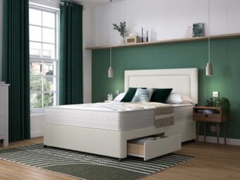 Bensons for Beds Fleurette ortho backcare divan bed set on castors offer