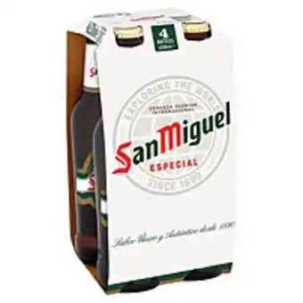 McColl's San miguel 4x330ml offer