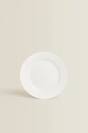 ZARA Plain bone china side plate offer