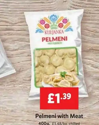 Lidl Pelmeni with meat offer