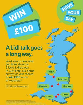Lidl A lidl talk goes a long way offer