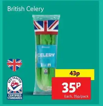 Lidl British celery offer
