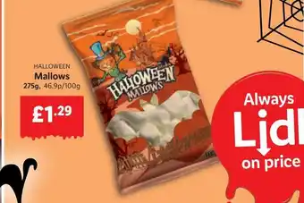 Lidl Halloween mallows offer