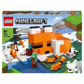 Tesco Lego minecraft fox lodge 21178 offer
