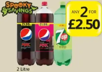 Londis Pepsi, Pepsi Max, 7up 2 Litre offer