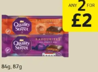 Londis Quality Street 84g, 87g offer