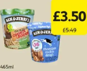 Londis Ben & Jerry's 465 ml offer