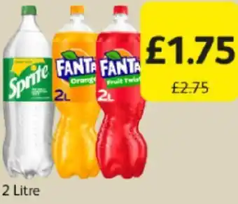 Sprite, Fanta 2 Litre