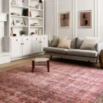 TK Maxx Red loren area rug 107x168cm offer