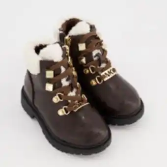 TK Maxx Brown logo shearling boots offer