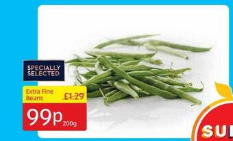 Aldi Extra fine beans offer