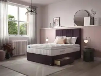 Bensons for Beds Igel advance 3000i plush top divan bed set on castors offer