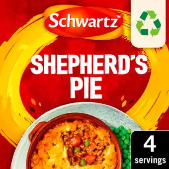 Asda Schwartz shepherd's pie recipe mix offer