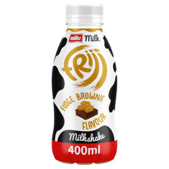 Asda Müller frijj fudge brownie milkshake offer