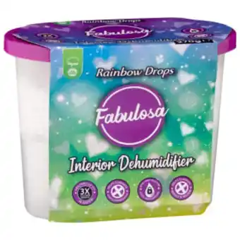 B&M Stores Fabulosa interior dehumidifier - rainbow drops offer