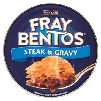 B&M Stores Fray bentos steak & gravy 425g offer