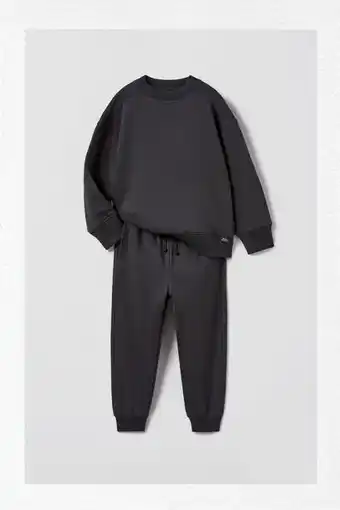 Plush hoodie and trousers set