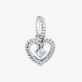 Pandora December birthstone heart dangle charm offer