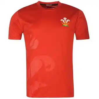 Sports Direct Rugby world cup poly t shirt mens offer