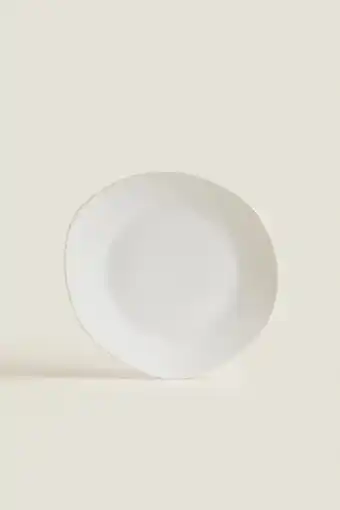 ZARA Irregular porcelain dinner plate offer