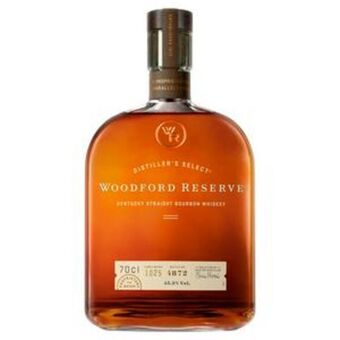 Sainsbury's Woodford reserve bourbon whiskey 70cl offer