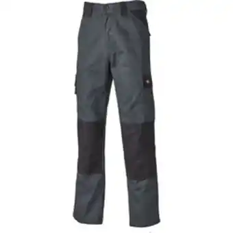 Toolstation Dickies everyday trousers 32" r grey / black offer