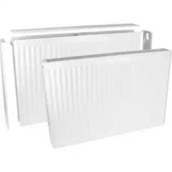 Toolstation Type 22 double-panel double convector radiator 600 x 400mm 2405btu offer