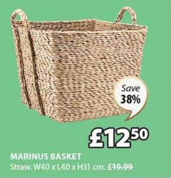 JYSK Marinus basket offer