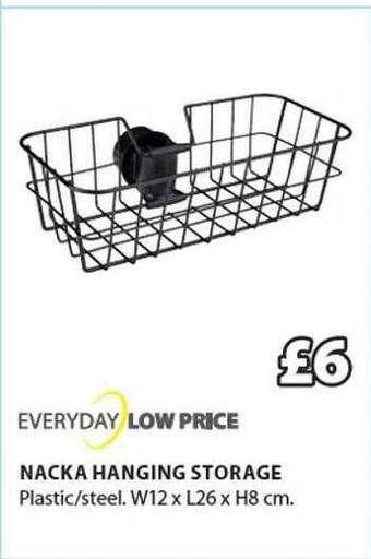 JYSK Nacka hanging storage offer