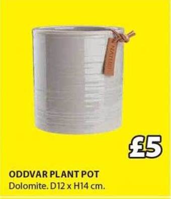 JYSK Oddvar plant pot offer