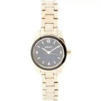 TK Maxx Black & gold tone watch offer