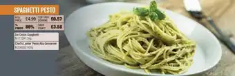 Booker Wholesale De cecco spaghetti, chef's larder pesto alla genovese offer