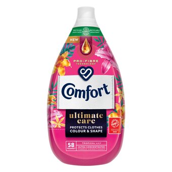 Tesco Comfort ultimate care tropical lily fabric conditioner 870ml offer
