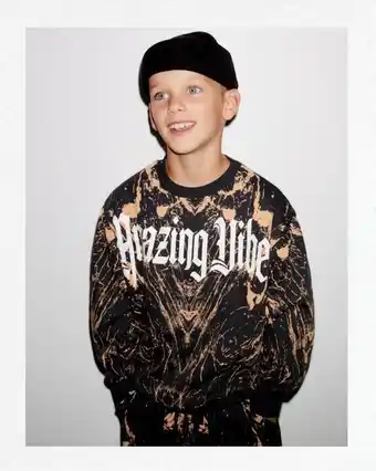 ZARA Flame print sweatshirt offer