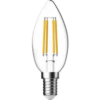 Toolstation Energetic led filament clear candle lamp 2.1w ses 250lm offer
