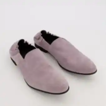 TK Maxx Pale purple leather loafers offer