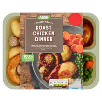 Asda Asda roast chicken dinner offer