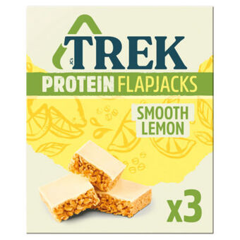 Asda Trek smooth lemon protein flapjack offer