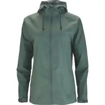 Aldi Ladies' green waterproof jacket offer