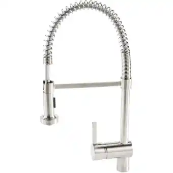 Aldi Stainless steel spiral kitchen tap offer