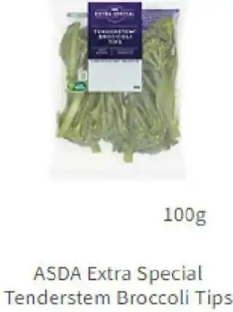 Asda ASDA Extra Special Tenderstem Broccoli Tips 100g offer